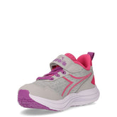 Sniper 2 Jr sneaker bambina argento rosa | Boscaini Scarpe