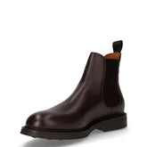 Stivaletto beatles in pelle testa di moro | Boscaini Scarpe