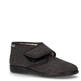 Pantofola chiusa in tessuto grigio - Comfort Uomo | Boscaini Scarpe