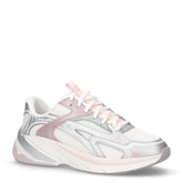 S2K sneaker in tessuto ed ecopelle ragazza off white | Boscaini Scarpe