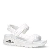 Uno Summer Stand 2 sandalo sportivo in ecopelle bianco | Boscaini Scarpe