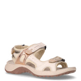 Sandalo sportivo in pelle e tessuto beige oro - TOO LIKE | Boscaini Scarpe