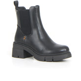 Tronchetto in ecopelle con zip nero - Tronchetti Donna | Boscaini Scarpe