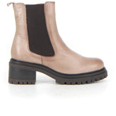 Stivaletto con tacco beige - CREATOR | Boscaini Scarpe