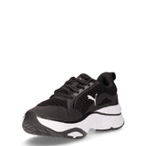 Softride Divine scarpa da running in tessuto nero | Boscaini Scarpe