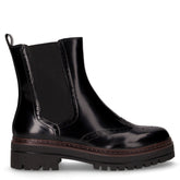 Stivaletto in ecopelle stile inglese nero - TAMARIS | Boscaini Scarpe