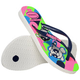 Power puff infradito da bambina white | Boscaini Scarpe