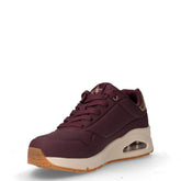 Uno Golden Air sneaker in ecopelle vino | Boscaini Scarpe