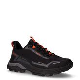Racer scarpa outdoor waterproof in tessuto tecnico nero arancio | Boscaini Scarpe