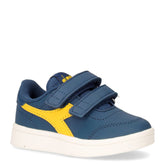 Bonny sneaker bambino in ecopelle verde bottiglia - Sneakers Bambino | Boscaini Scarpe