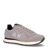 Tom Solid sneaker in pelle e tessuto grigio medio - SUN68 | Boscaini Scarpe