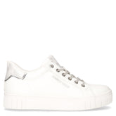Sneaker in ecopelle bianco | Boscaini Scarpe