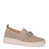 Mocassino in ecopelle con staffa taupe - GRUNLAND | Boscaini Scarpe