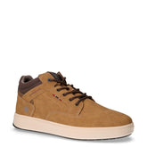 Marvin sneaker mid in ecopelle tanno giallo | Boscaini Scarpe