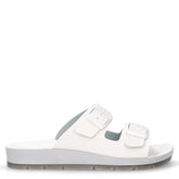 Ciabatta in ecopelle bianco | Boscaini Scarpe