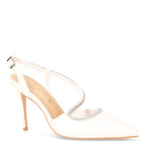 Sandalo in ecopelle con tacco bianco - TOO LIKE | Boscaini Scarpe