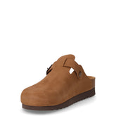 Hola ciabatta in pelle taupe | Boscaini Scarpe