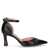 Sandalo in ecopelle con tacco nero - Sandali Donna | Boscaini Scarpe