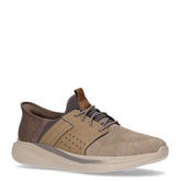 Slade ocon slip on sneaker taupe - SKECHERS UOMO | Boscaini Scarpe