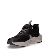Snipe 4 JR sneaker in tessuto bambino nero argento verde acido | Boscaini Scarpe