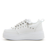 Sneaker con strass white - LAURA BIAGIOTTI | Boscaini Scarpe