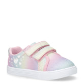 Filly sneaker in ecopelle e tessuto bambina rosa multicolor | Boscaini Scarpe