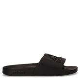 Adilette aqua ciabatta di gomma nero - Ciabatte Uomo | Boscaini Scarpe