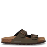 Sara ciabatta in ecopelle oliva | Boscaini Scarpe