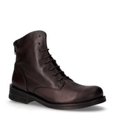 Stivaletto stringato in pelle con zip testa di moro - FELMINI | Boscaini Scarpe
