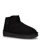 Nordic low basic tape stivaletto con caldo in tessuto nero - D.FRANKLIN | Boscaini Scarpe