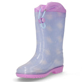 Stivaletti d'acqua da bambina in gomma lillla | Boscaini Scarpe