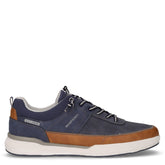 Sneaker in ecopelle navy | Boscaini Scarpe