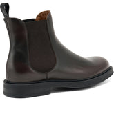 Stivaletto beatles in pelle testa di moro | Boscaini Scarpe