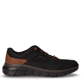Sneaker in ecopelle nero marrone | Boscaini Scarpe