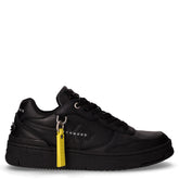 Sneaker in pelle nero | Boscaini Scarpe