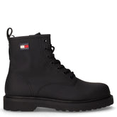 Archive 01 anfibio in pelle con zip nero | Boscaini Scarpe
