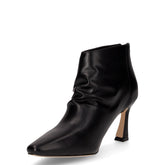 Tronchetto a punta in ecopelle nero | Boscaini Scarpe