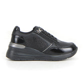 Sneaker con zeppa black - Donna | Boscaini Scarpe
