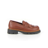 Mocassino con frange cuoio - Mid Season Sale Mocassini Donna | Boscaini Scarpe