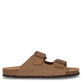 Robi ciabatta in pelle tortora - GRUNLAND | Boscaini Scarpe