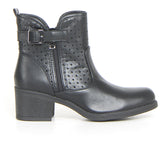 Tronchetto con zip black - Tronchetti Donna | Boscaini Scarpe
