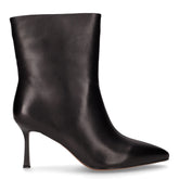 Tronchetto a punta in pelle nero | Boscaini Scarpe