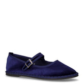 Friulana in tessuto con cinturino blu scuro - TOO LIKE | Boscaini Scarpe