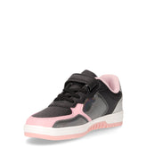 Sneaker in ecopelle bambina nero rosa | Boscaini Scarpe