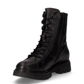 Anfibio in pelle zip nero | Boscaini Scarpe