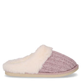 Kant ciabatta in ecopelliccia e tessuto lilla - Ciabatte Donna | Boscaini Scarpe