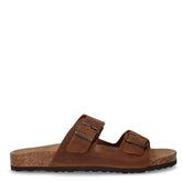 Ciabatta in pelle cuoio rustic | Boscaini Scarpe