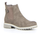 Stivaletto in ecopelle con zip taupe - Stivaletti Donna | Boscaini Scarpe