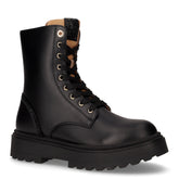 Anfibio in ecopelle con zip nero - 1°CLASSE | Boscaini Scarpe