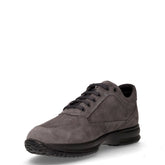 Scarpa sportiva in pelle scamosciata antracite | Boscaini Scarpe